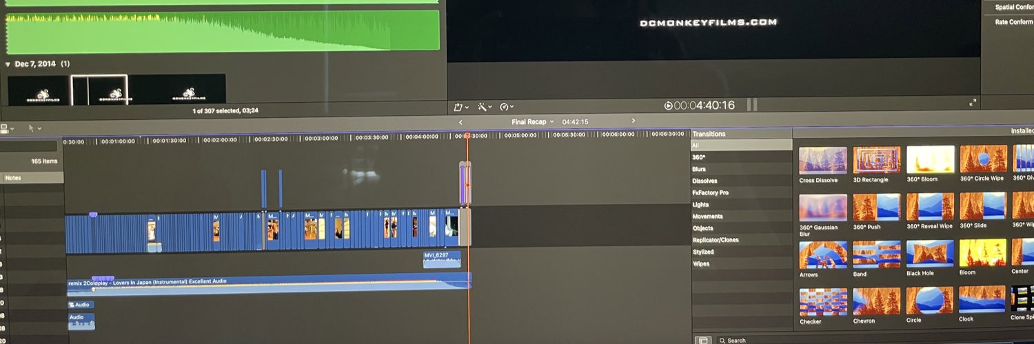 dcmonkeyfilms's profile banner image