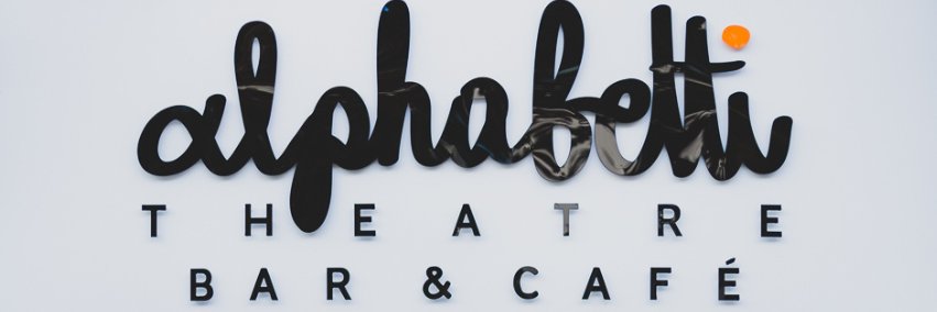 Alphabetti Theatre banner