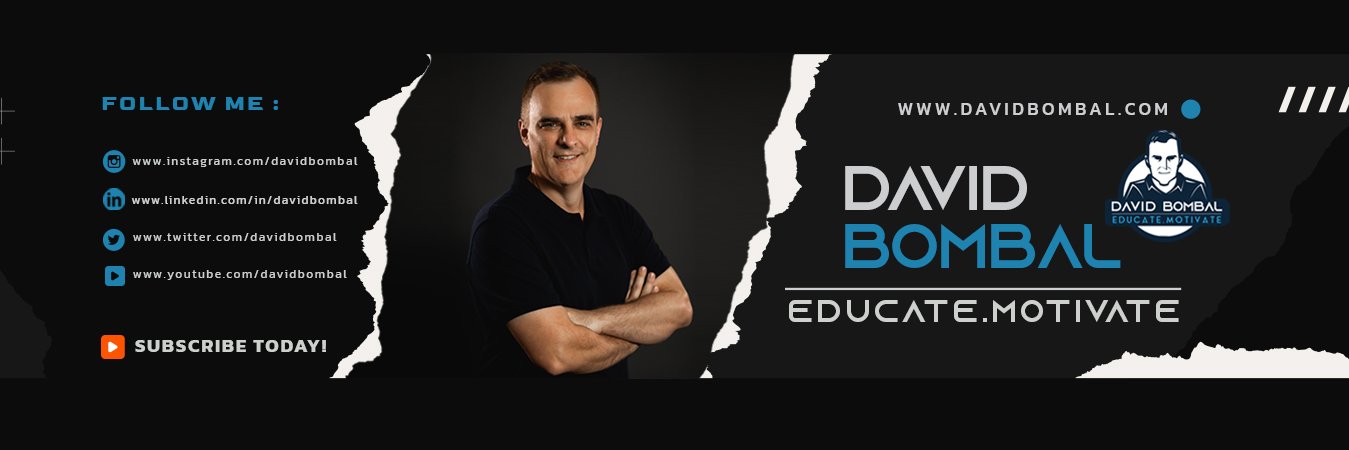 David Bombal's banner