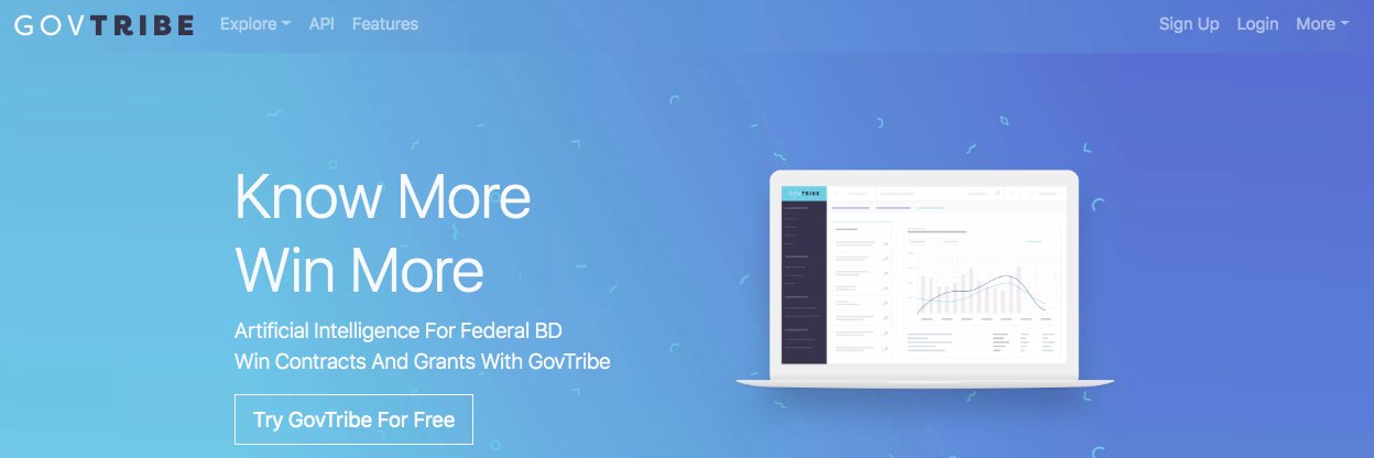 govtribe's profile banner image
