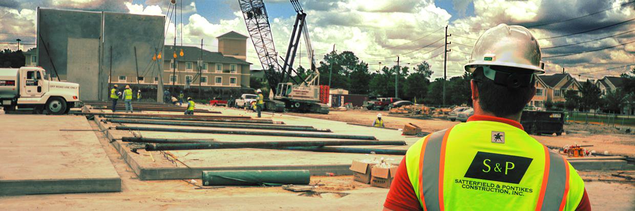 Satterfield & Pontikes Construction banner
