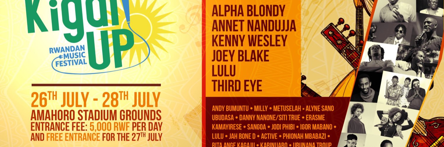 KigaliUp Festival banner