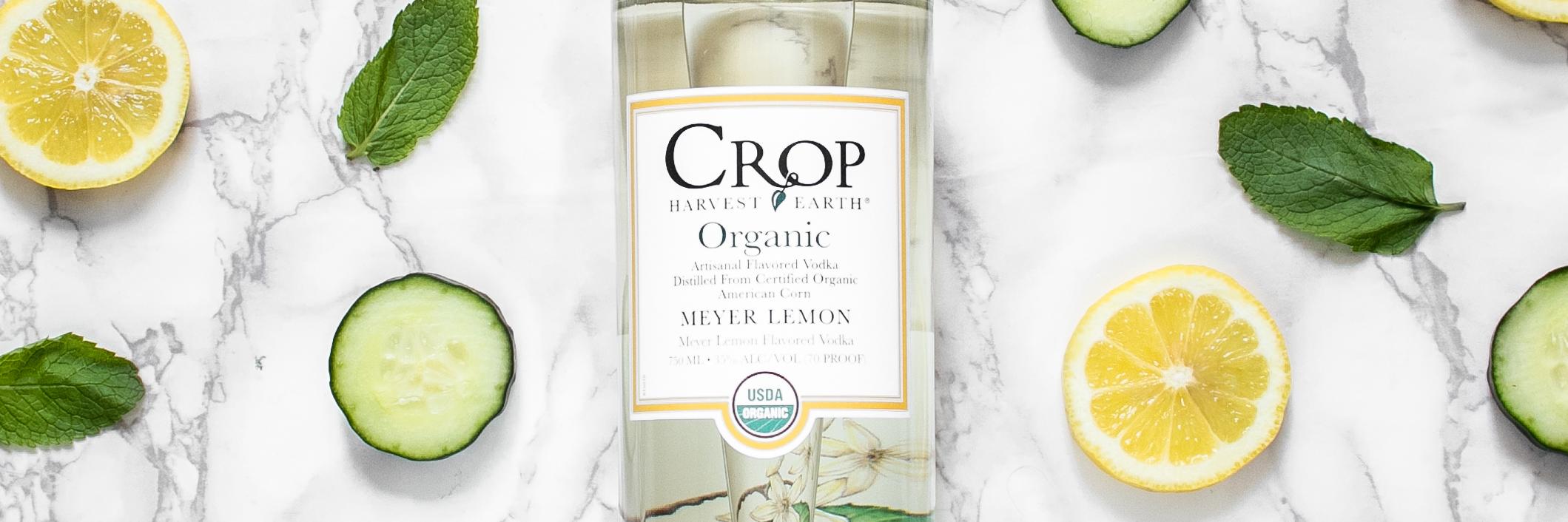 Crop Organic Vodka banner