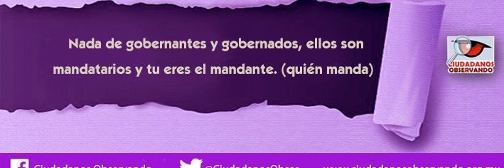 CiudadanosObserva's banner