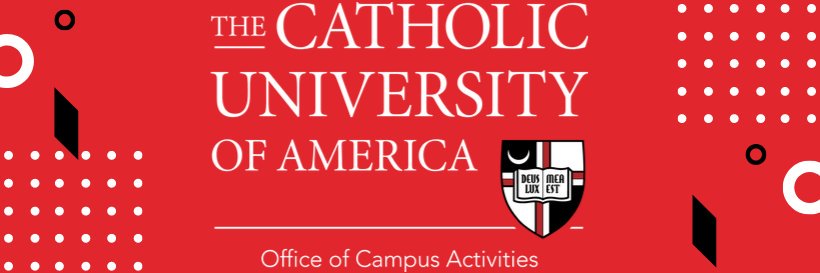 CatholicU Campus Activities banner