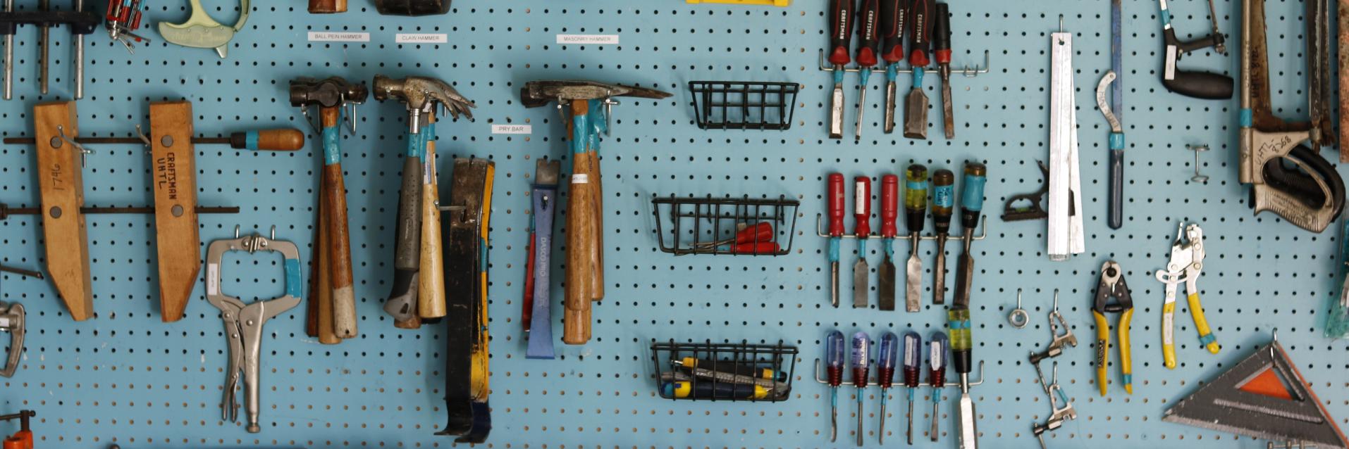 The Tool Library banner