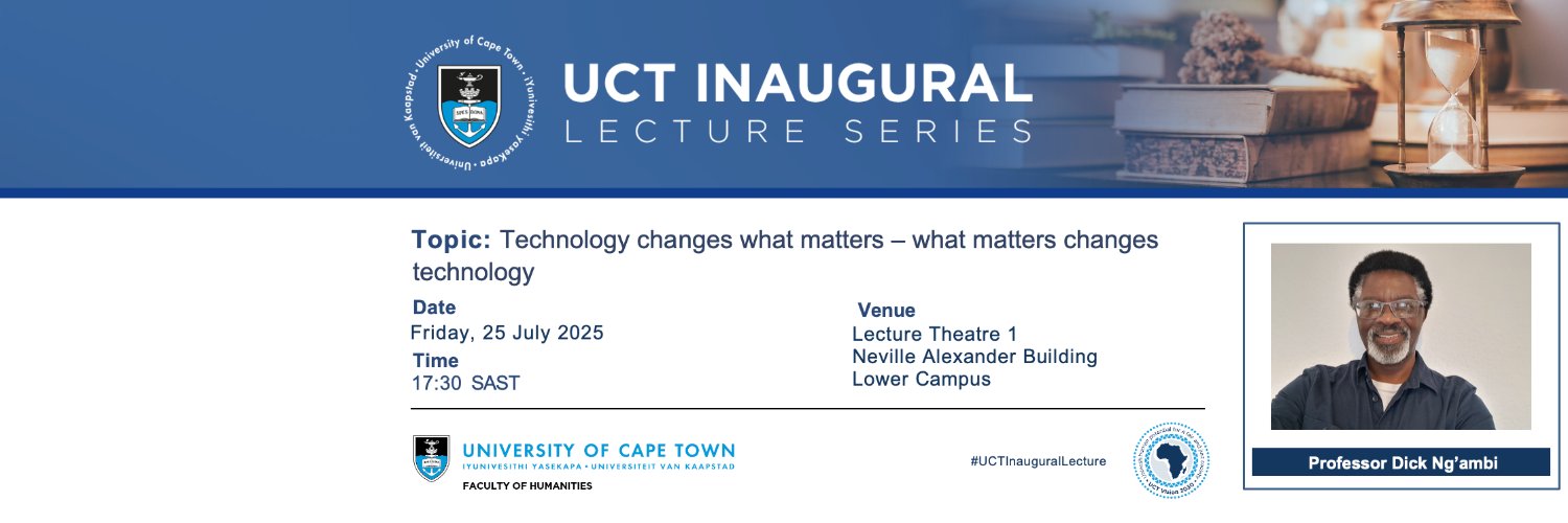 UCT's banner
