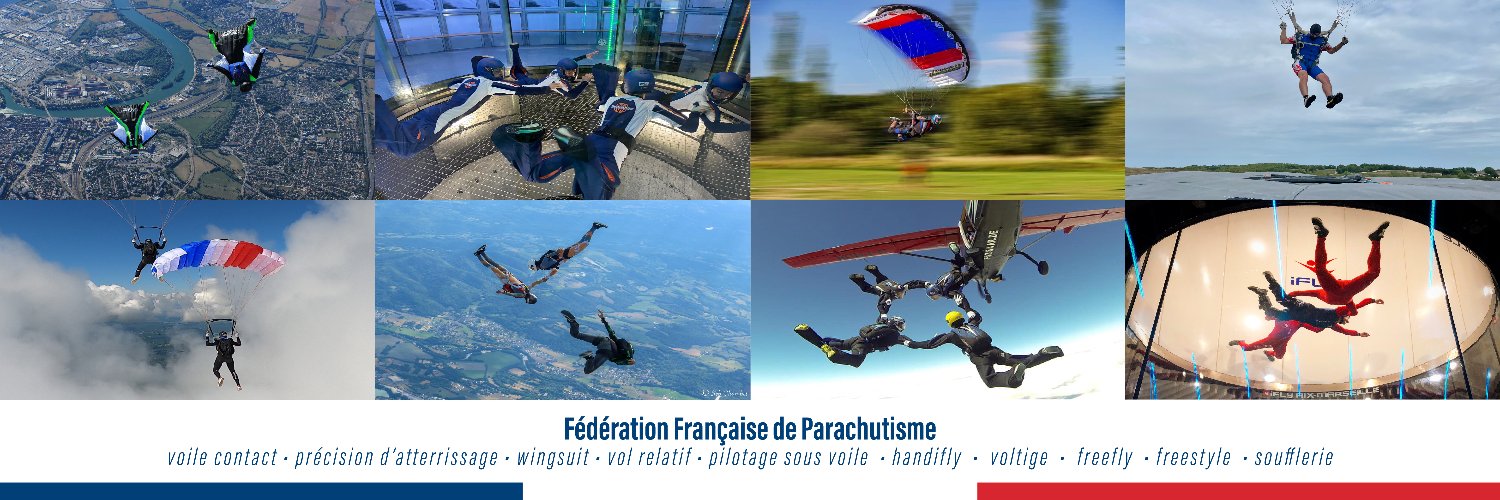 FF Parachutisme banner