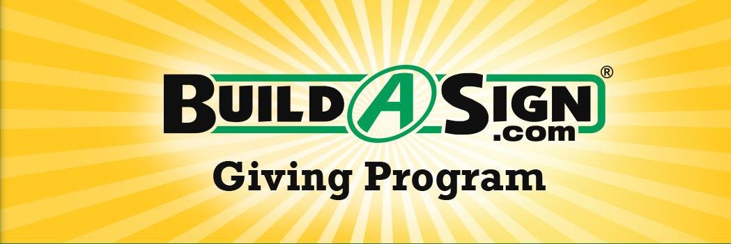 BuildASignGives banner