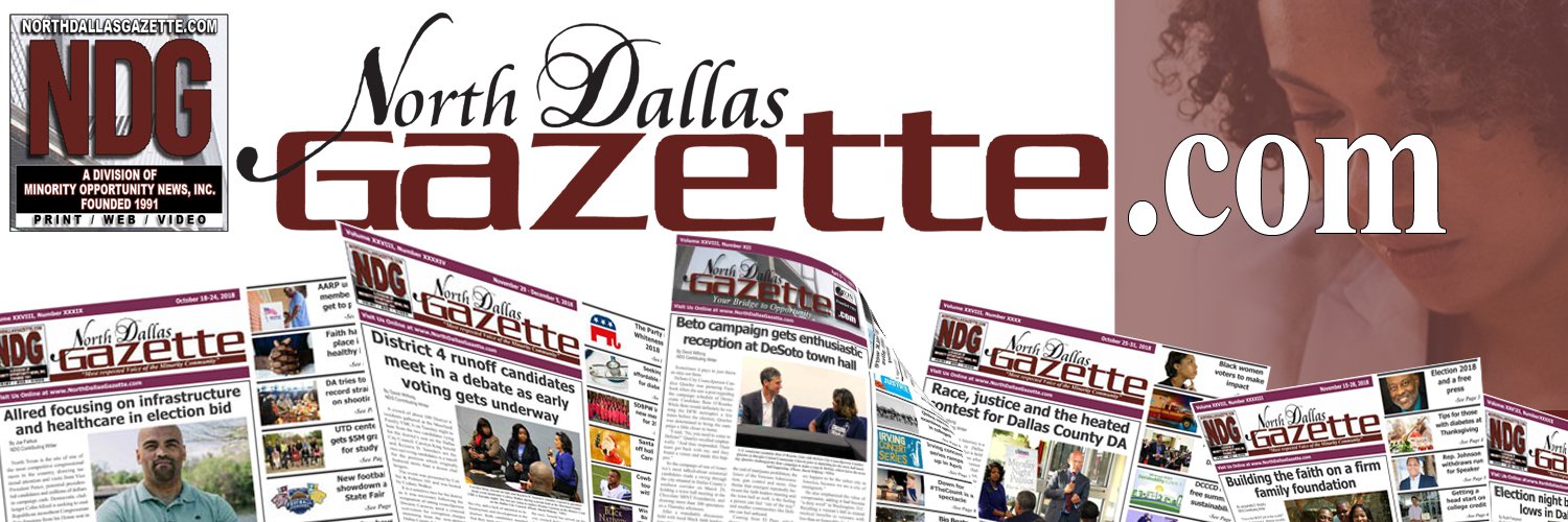 North Dallas Gazette banner