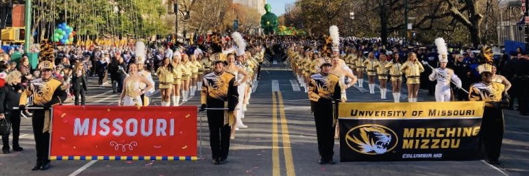 Marching Mizzou banner