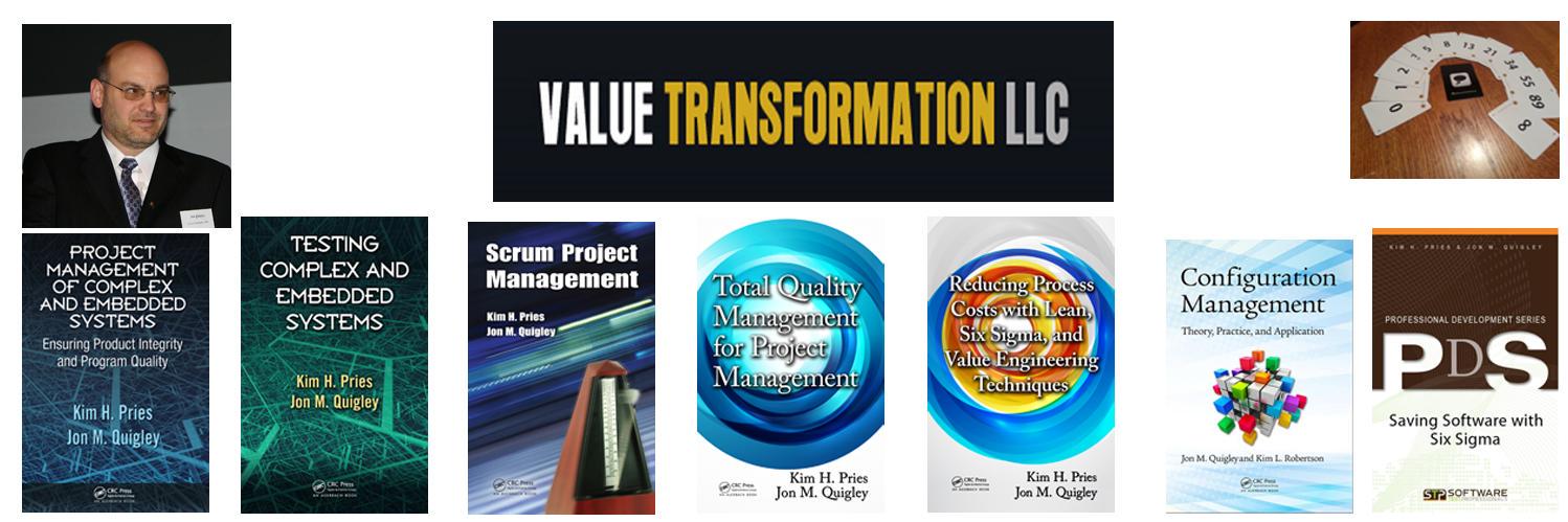 Jon M Quigley PMP CTFL MSc banner