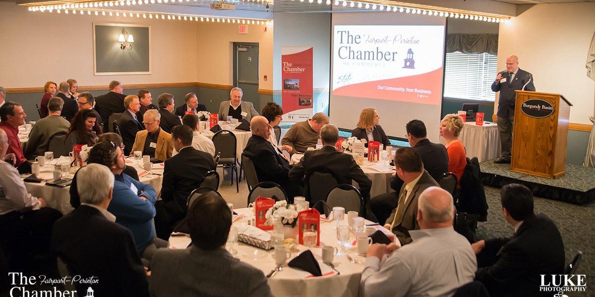 Perinton Chamber banner