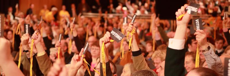 Lib Dem Conference 🔶 banner