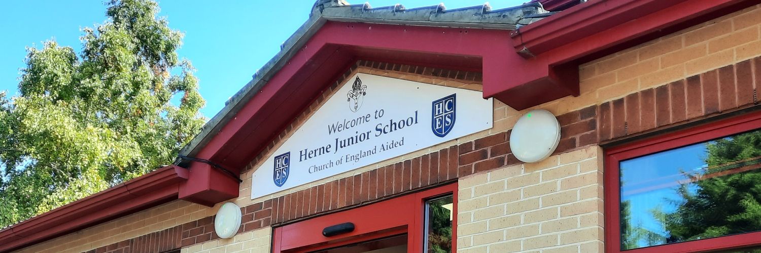 Herne Junior School banner