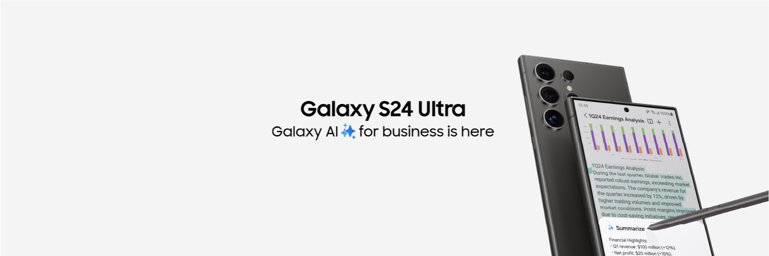 Samsung Business USA Profile Banner