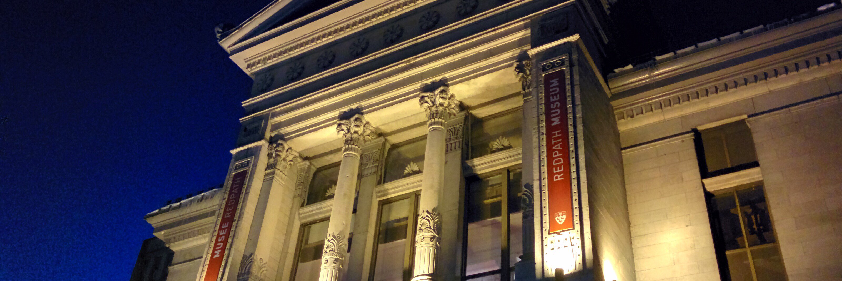 Redpath Museum banner