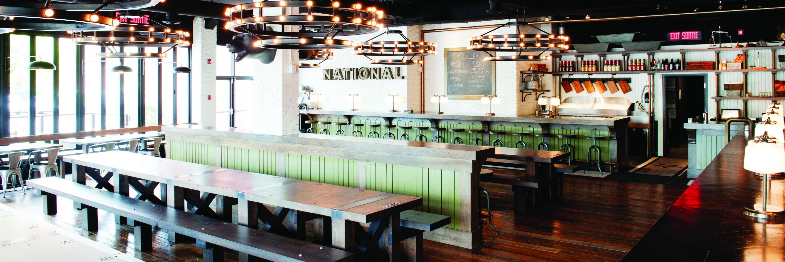 National on 17th banner