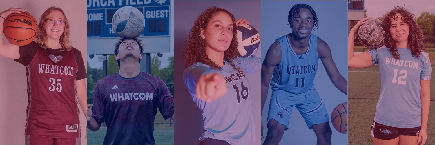 Whatcom CC Orca Athletics banner