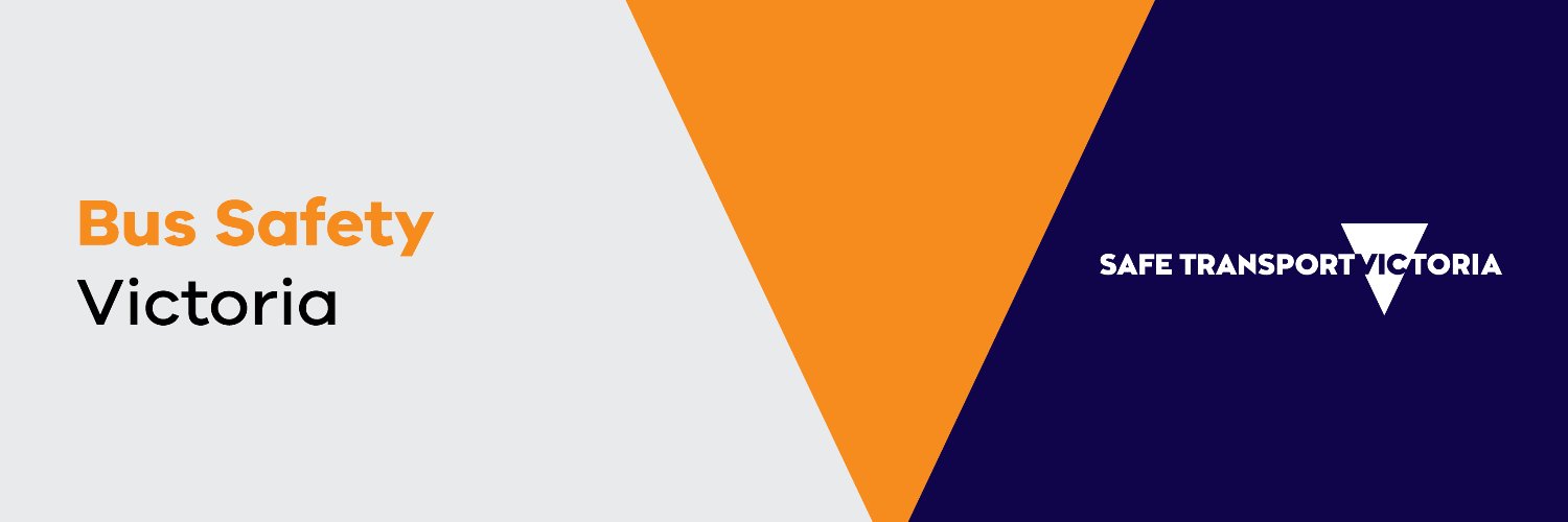 Safe Transport Vic - Bus banner