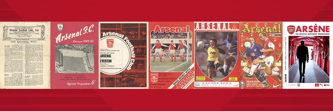 Arsenal Programme banner