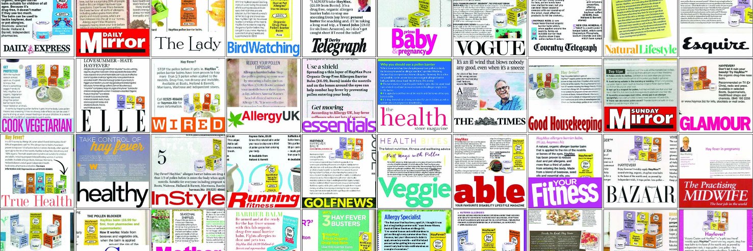 HayFever?HayMax banner