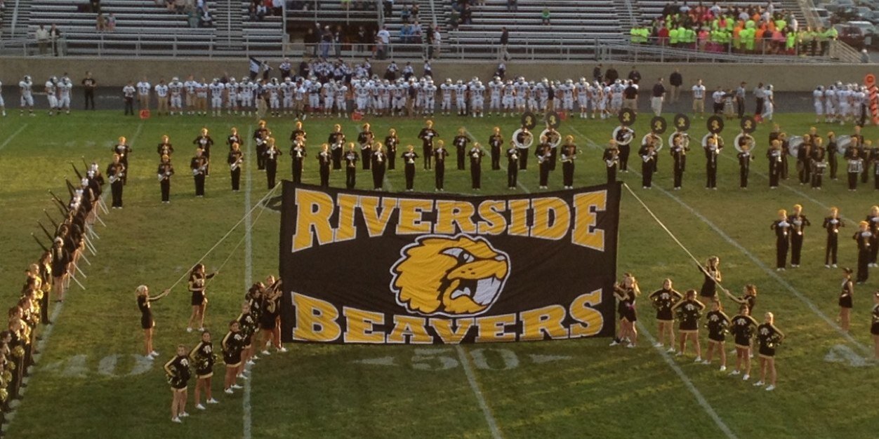 Riverside Football banner