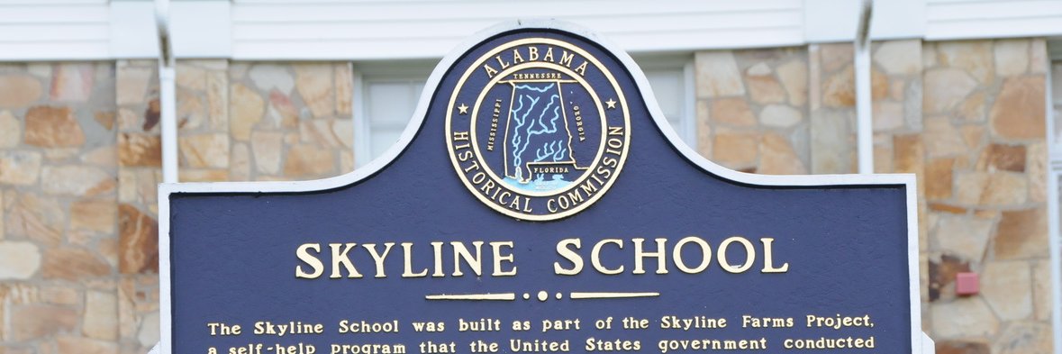 Skyline School banner