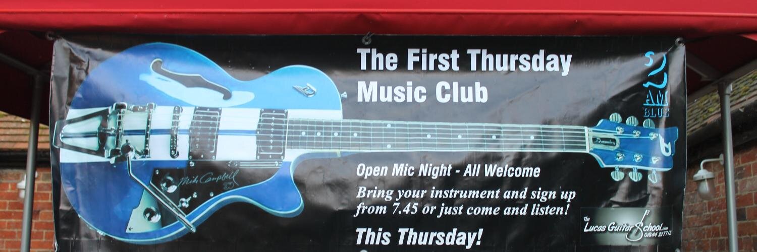 First Thursday Music banner
