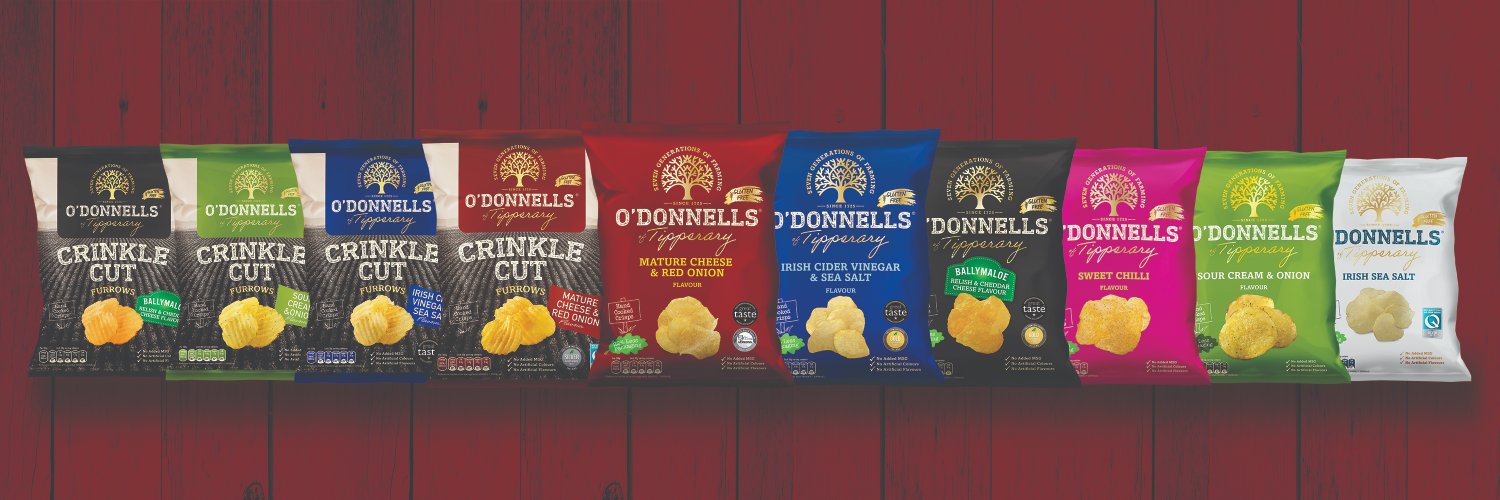O' Donnells Crisps banner