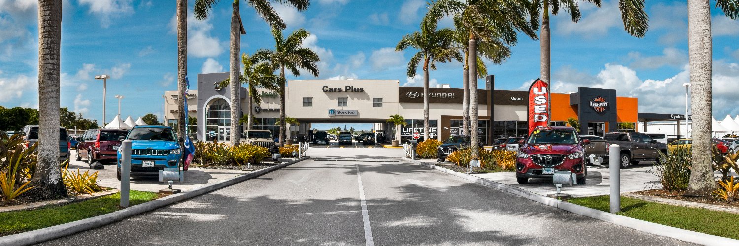 Cars Plus Guam banner