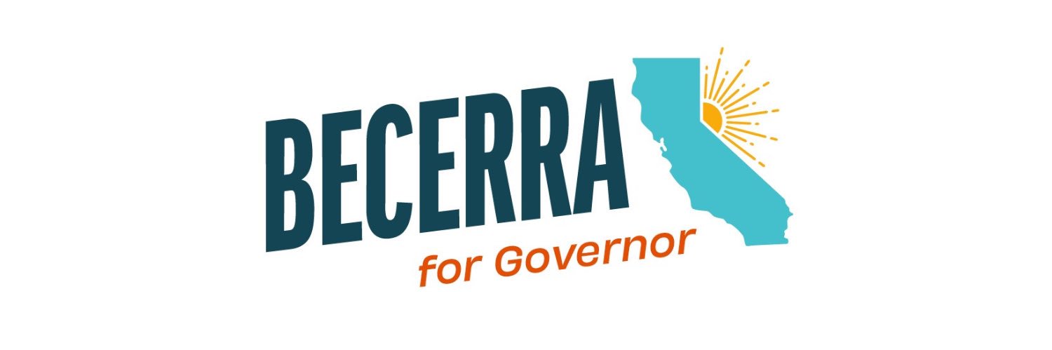 Xavier Becerra's banner