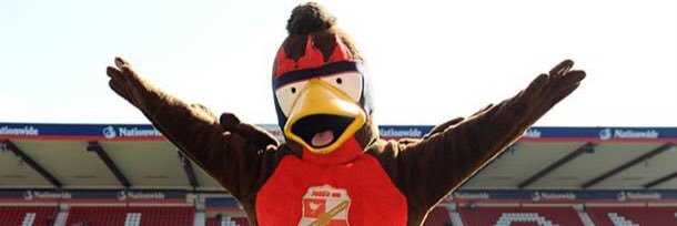 The County Ground banner