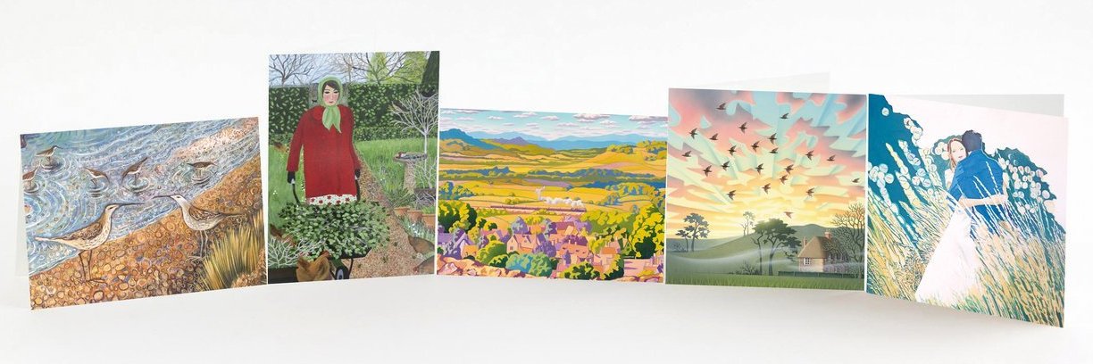 Green Pebble Cards banner