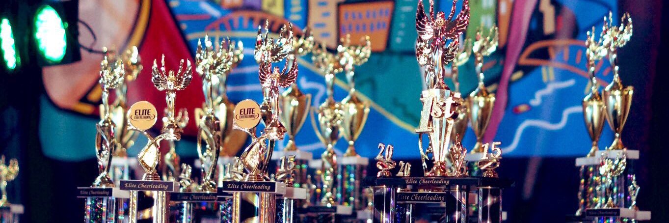 Elite Cheerleading banner