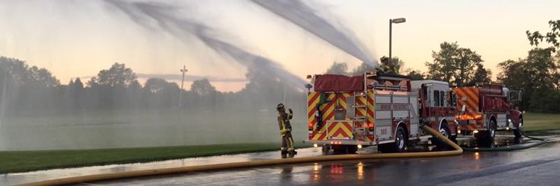 Mendon Fire banner