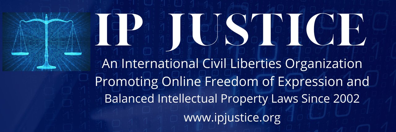 IP Justice banner