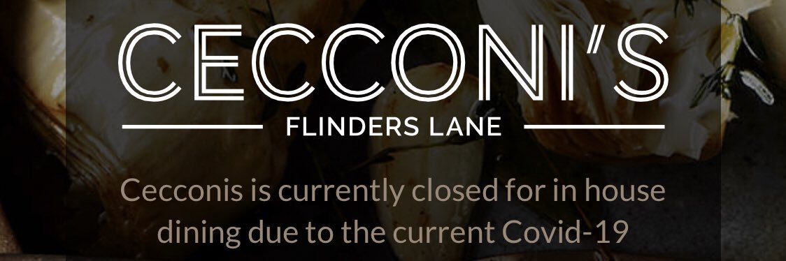 Cecconi's banner