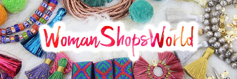 WomanShopsWorld's profile banner image