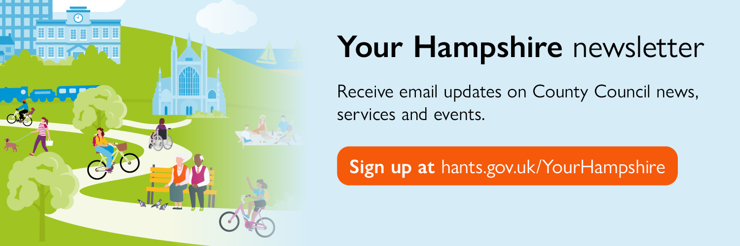 Hampshire County Council banner