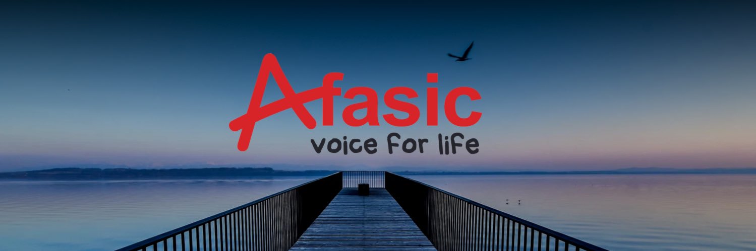 Afasic's banner