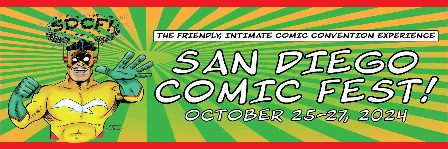 San Diego Comic Fest banner