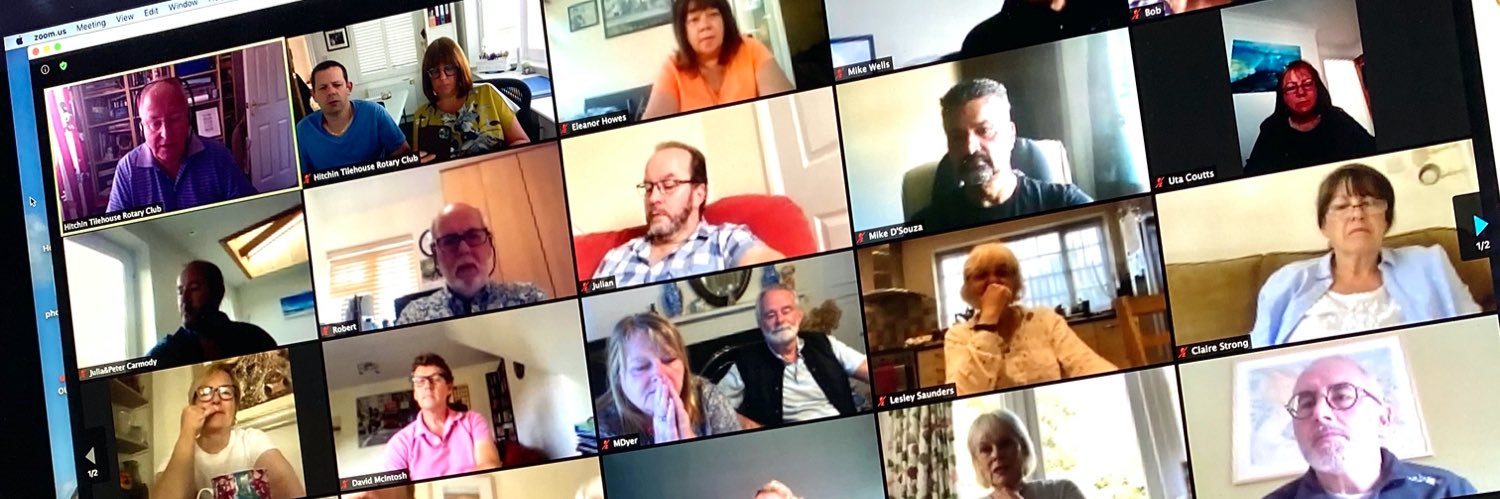 Rotary Hitchin Tilehouse banner