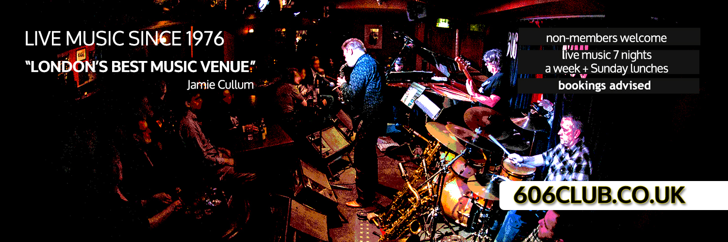 The 606 Club's banner
