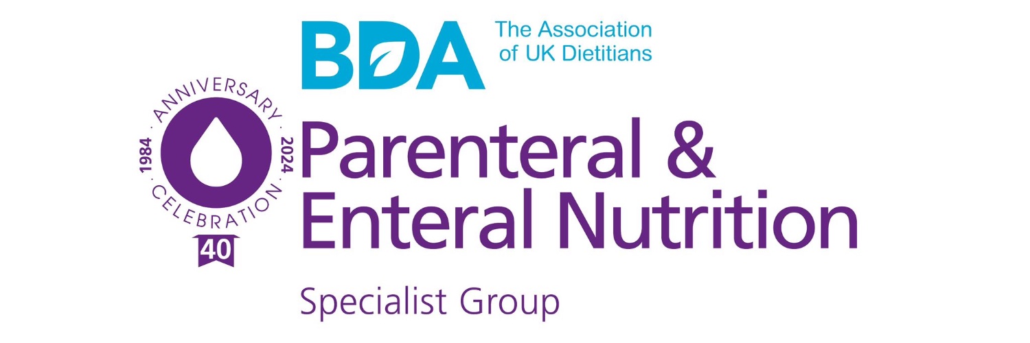 BDA Parenteral and Enteral Nutrition Group banner