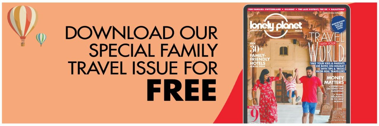 Lonely Planet Magazine India banner