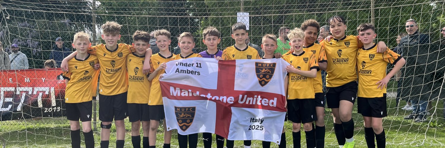 Maidstone United Youth's banner