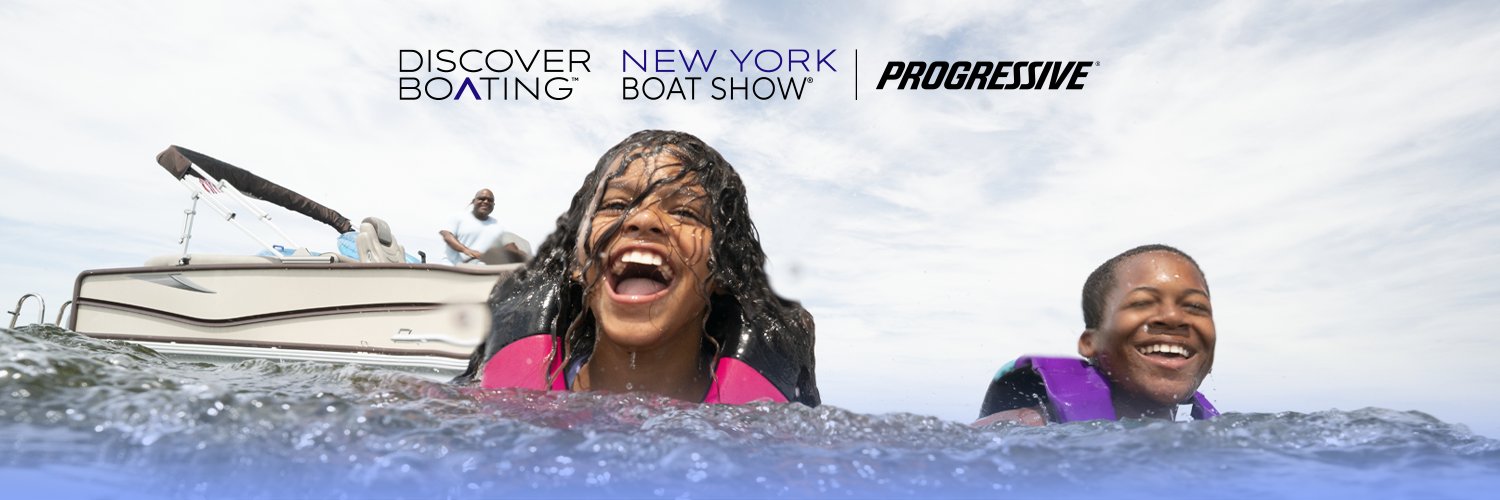 Discover Boating New York Boat Show banner
