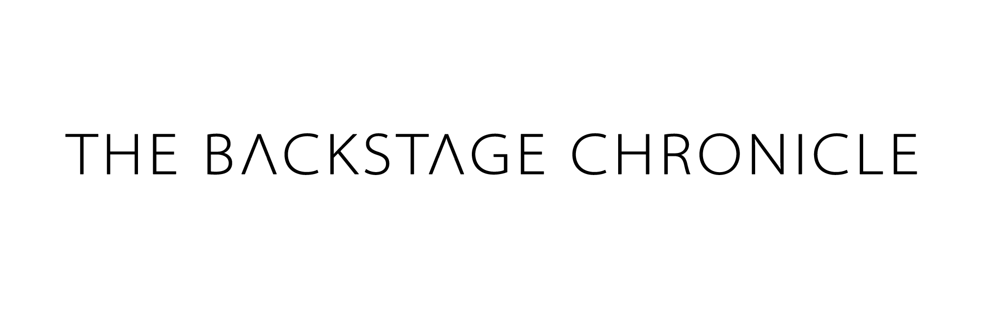 Backstage Chronicle banner