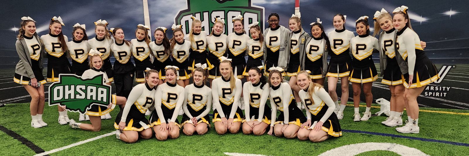 Perry Cheer banner
